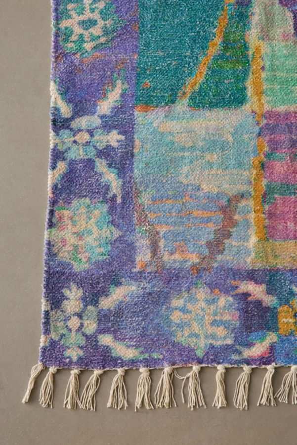 Slide View: 5: Paxi Chenille Printed Rug