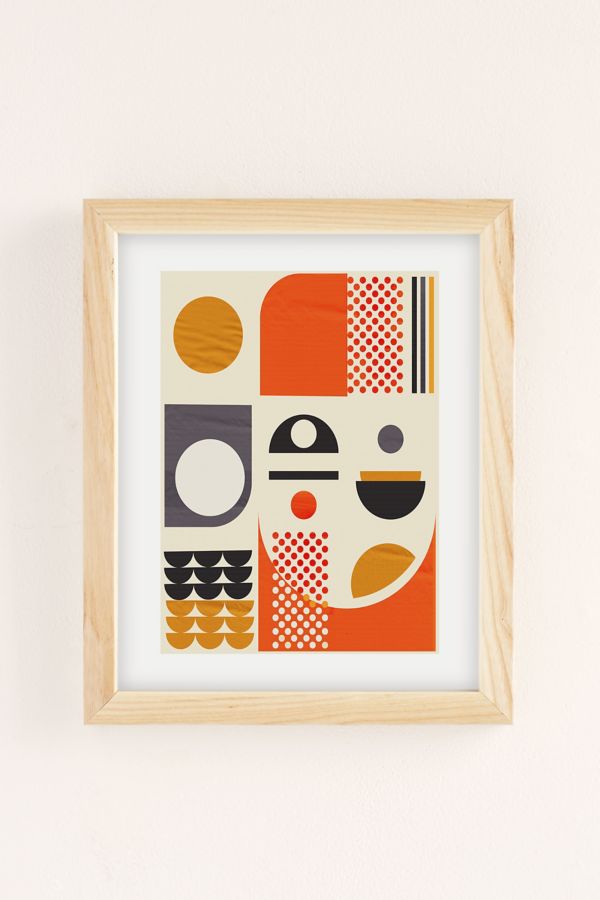 Slide View: 2: ShowMeMars Midcentury No. 1 Art Print