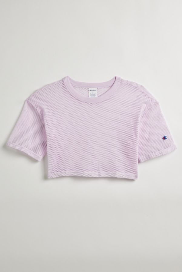 Slide View: 2: T-shirt court en maille Champion, exclusivité UO