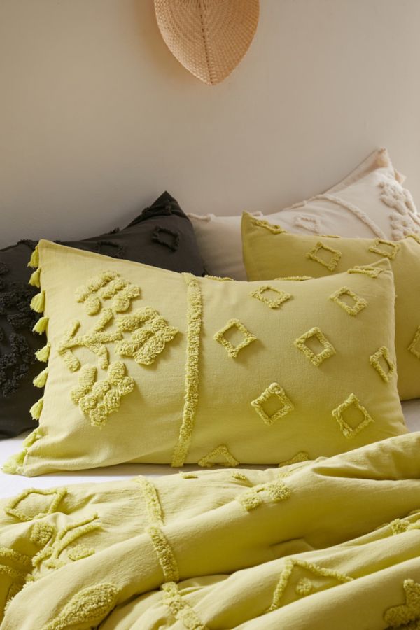 Slide View: 1: Maggie Tufted Sham Set