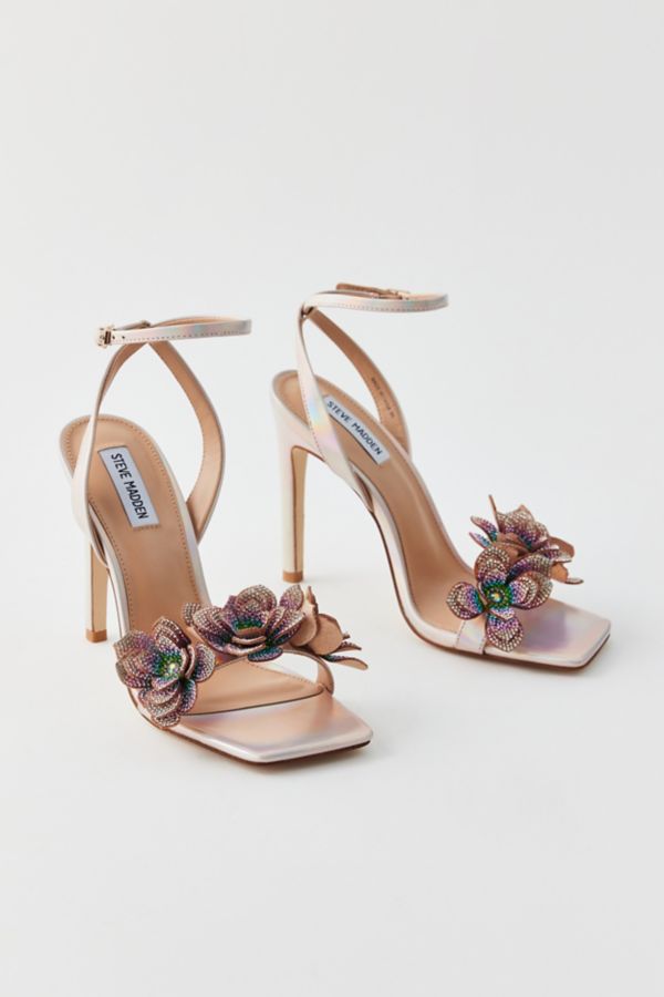 Slide View: 1: Steve Madden Ulyana Ankle Strap Heeled Sandal