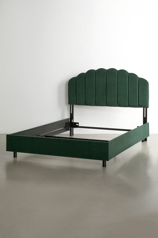 Slide View: 3: Claire Velvet Bed