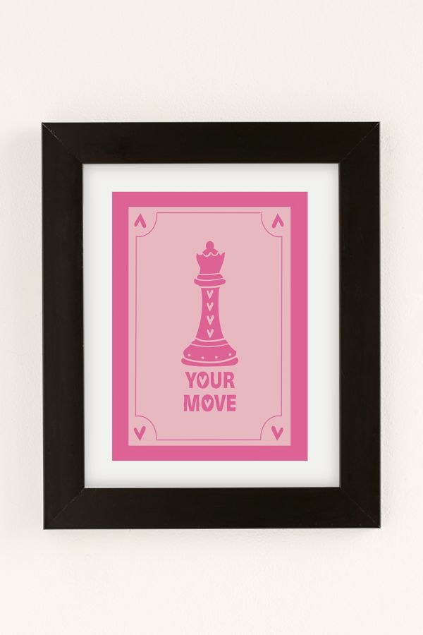 Slide View: 1: NataliaDesignsbyNK Your Move Art Print