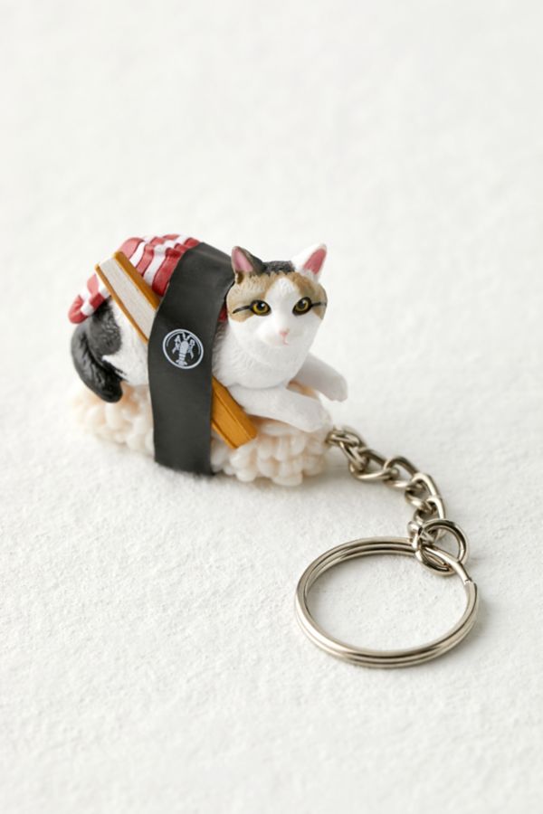 Slide View: 3: Sushi Cat Blind Box Keychain