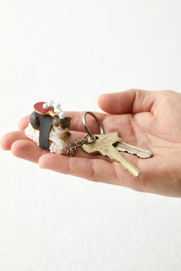 Slide View: 5: Sushi Cat Blind Box Keychain