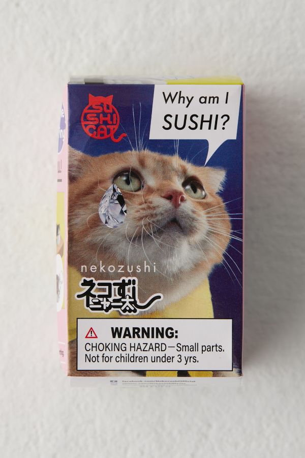 Slide View: 5: Sushi Cat Blind Box Keychain