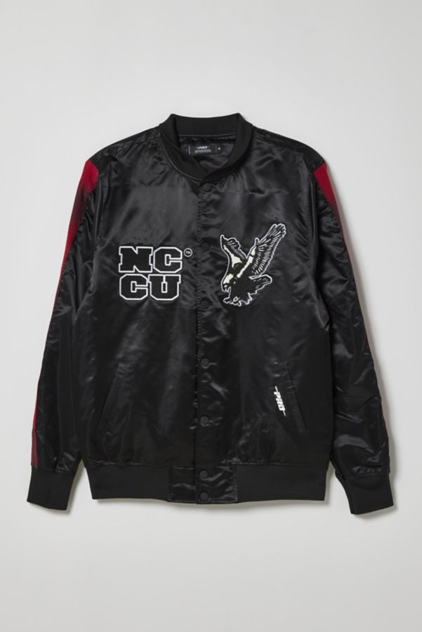 Slide View: 3: UO Summer Class ’22 Urban Renewal Remade North Carolina Central University Satin Jacket