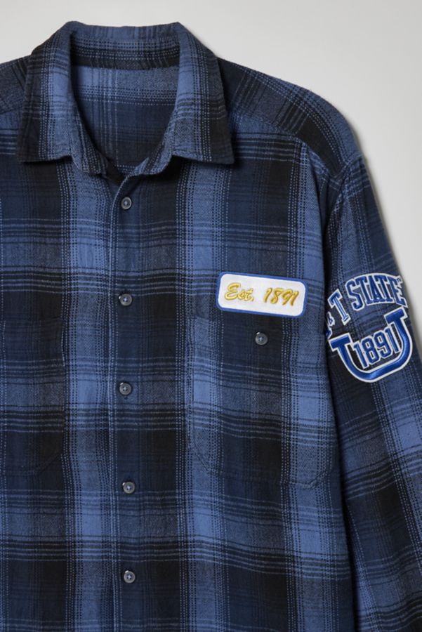 Slide View: 5: UO Summer Class ’22 Urban Renewal Remade North Carolina A&T State University Flannel Shirt