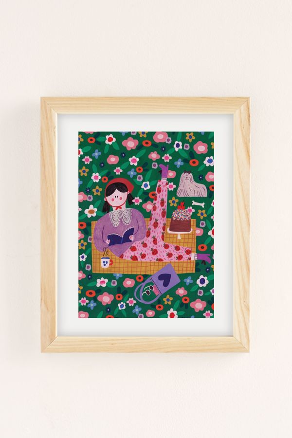 Slide View: 2: Daria Solak Picnic Time Art Print