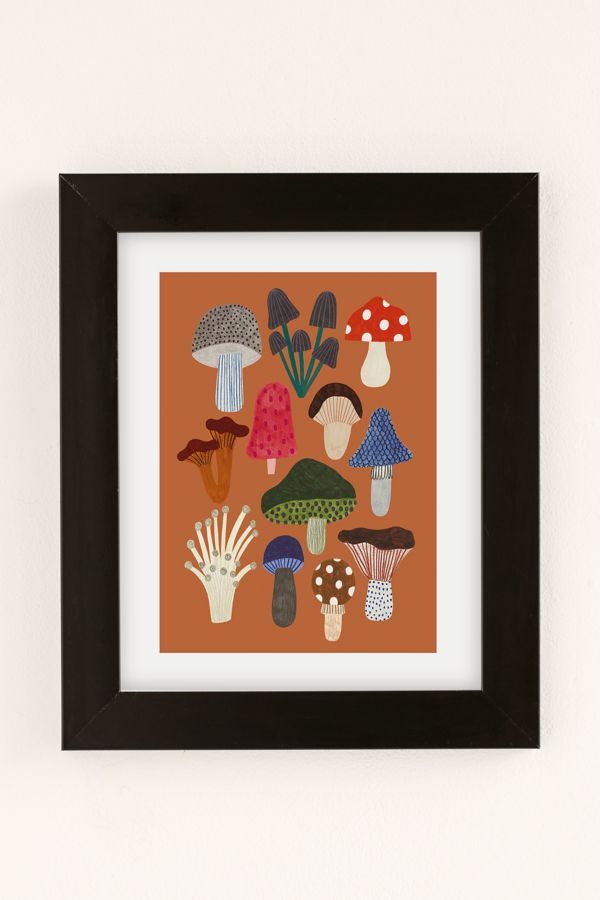 Slide View: 2: Daria Solak Shrooms Art Print