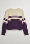 Thumbnail View 2: UO Shimmer Stripe Crew Neck Sweater