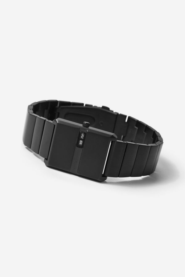 Slide View: 2: BREDA Pulse Stainless Steel Metal Bracelet Quartz Watch