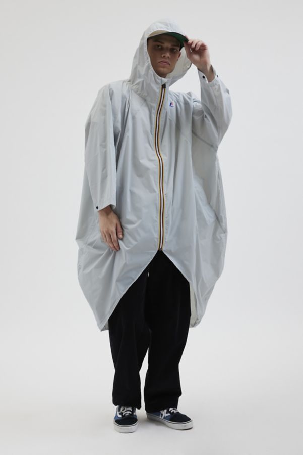 Slide View: 4: K-Way Le Vrai Rennes 3.0 Poncho Rain Jacket