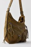 Thumbnail View 3: Silence + Noise Utility Zip Washed Shoulder Bag