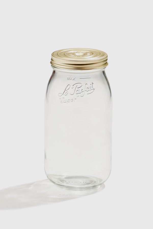 Slide View: 1: Le Parfait French Glass Screw Top Storage Jar Set