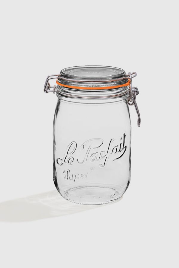 Slide View: 1: Le Parfait French Glass Super Jar Set