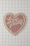 Thumbnail View 2: Love Yourself Heart Shape Tufted Bath Mat