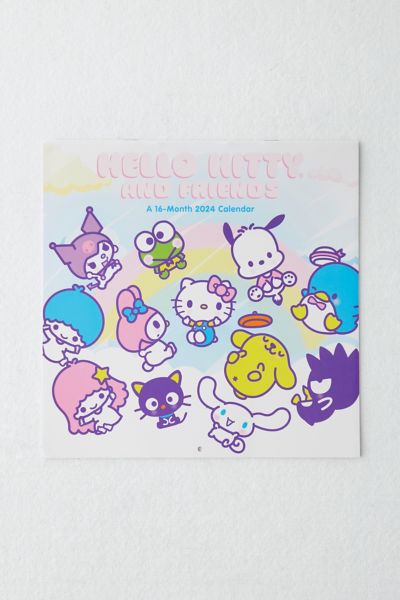 Hello Kitty 2024 Wall Calendar