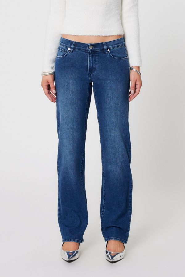 Slide View: 1: Abrand 99 Low Straight Jean