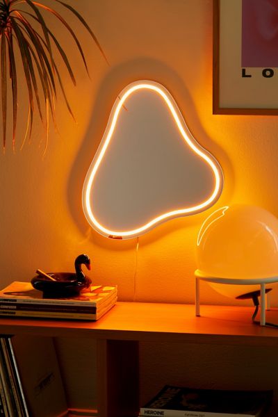 Triangle LED Mirror