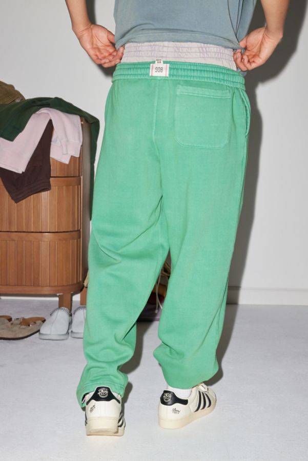 Slide View: 3: BDG Bonfire Solid Straight Leg Sweatpant