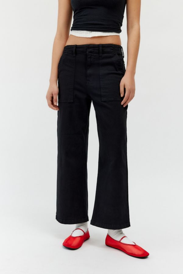 Slide View: 1: Pistola Sophia Wide Leg Ankle Pant