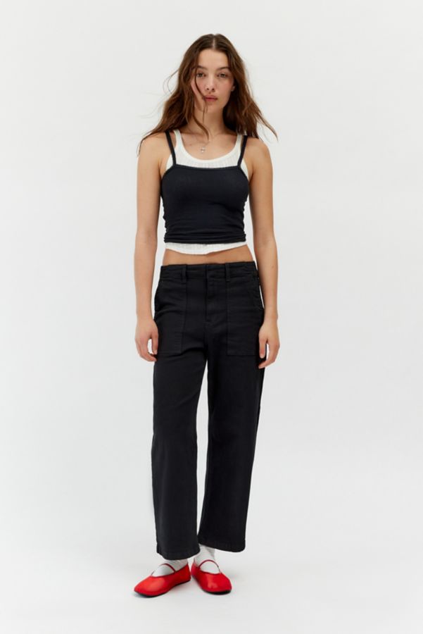 Slide View: 2: Pistola Sophia Wide Leg Ankle Pant