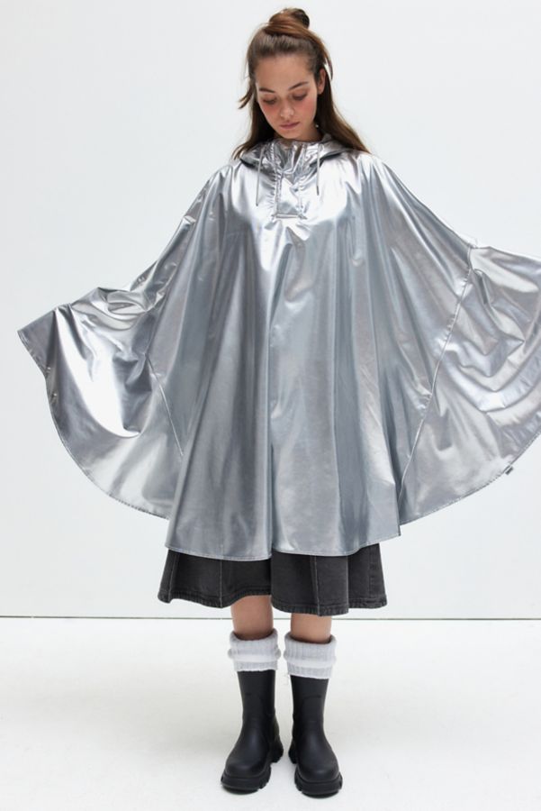 Slide View: 1: RAINS Waterproof Cape Rain Jacket