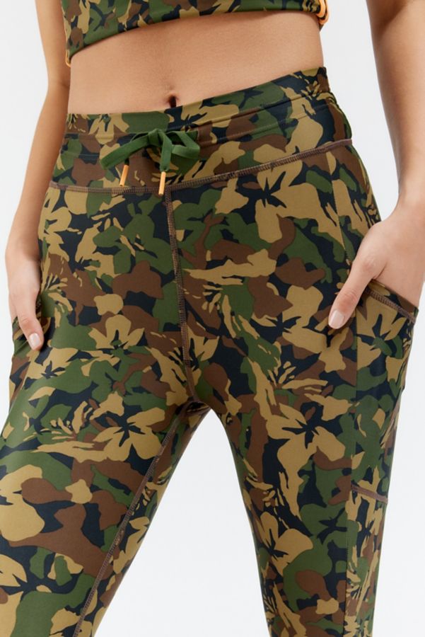 Slide View: 3: The Upside Basecamp Camo Midi Pant