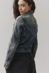 Thumbnail View 5: Blouson de motard en denim Toni BDG