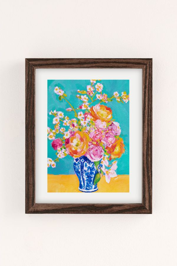 Slide View: 2: PrettyPainter Summer Blooms Art Print