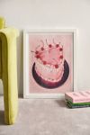 Thumbnail View 1: Pretty Painter The Pinkest Cake Art Print