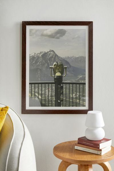 Bomba Viewfinder On Sulfur Mountain Art Print