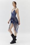 Thumbnail View 4: UO Rosa Mesh Halter Mini Dress