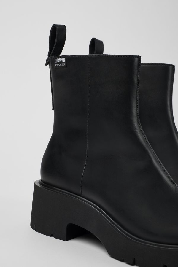 Slide View: 2: Camper Milah Leather Zip Boot