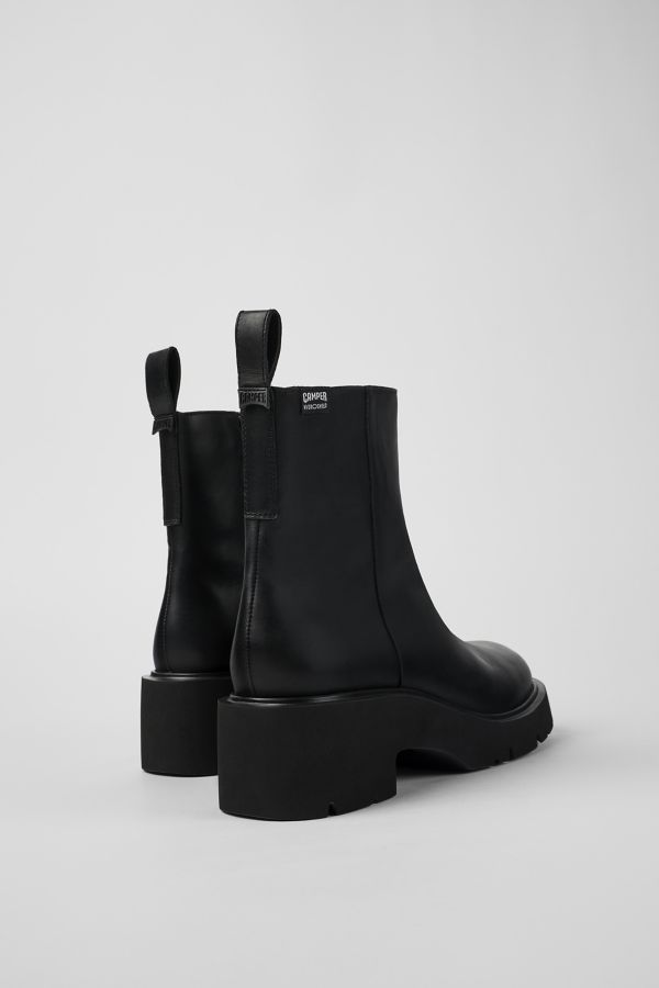 Slide View: 3: Camper Milah Leather Zip Boot