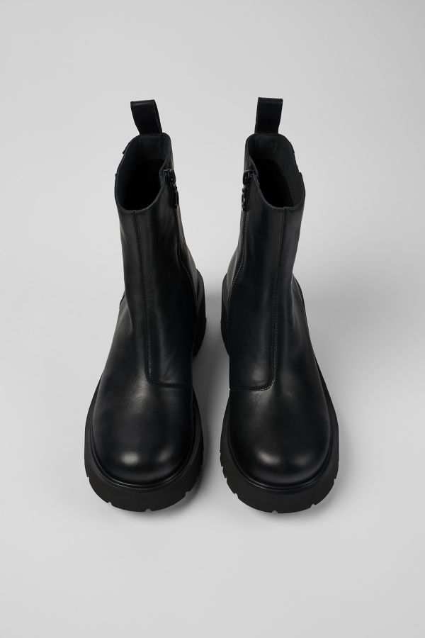 Slide View: 4: Camper Milah Leather Zip Boot