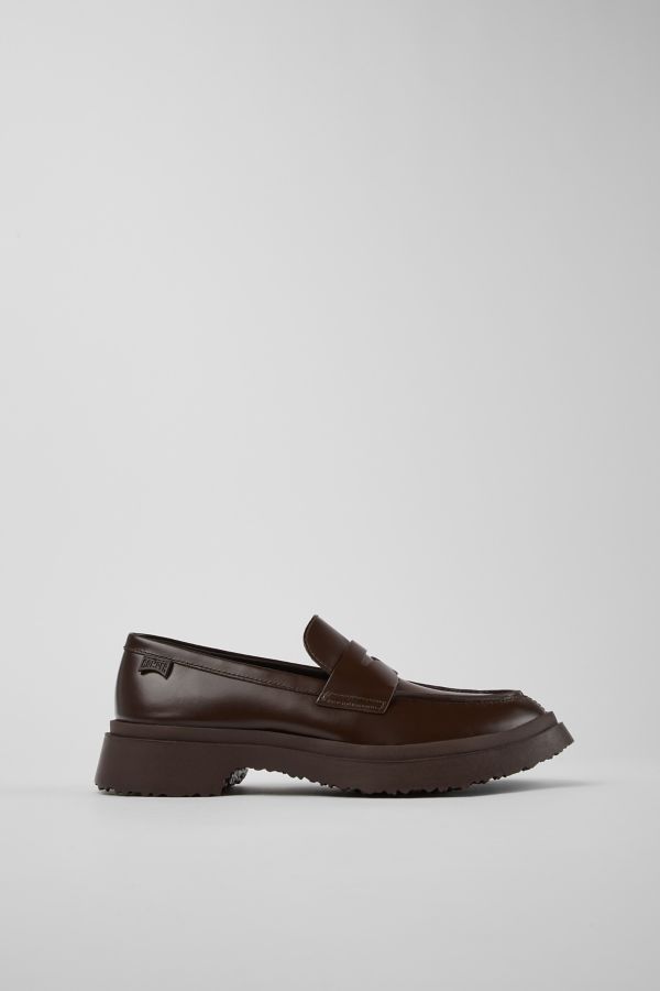 Slide View: 2: Camper Walden Leather Loafers