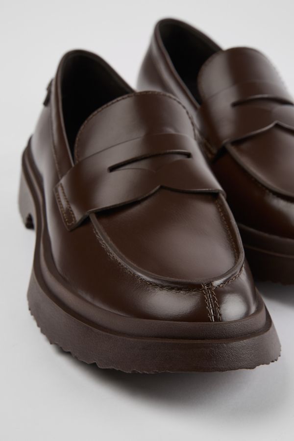 Slide View: 1: Camper Walden Leather Loafers