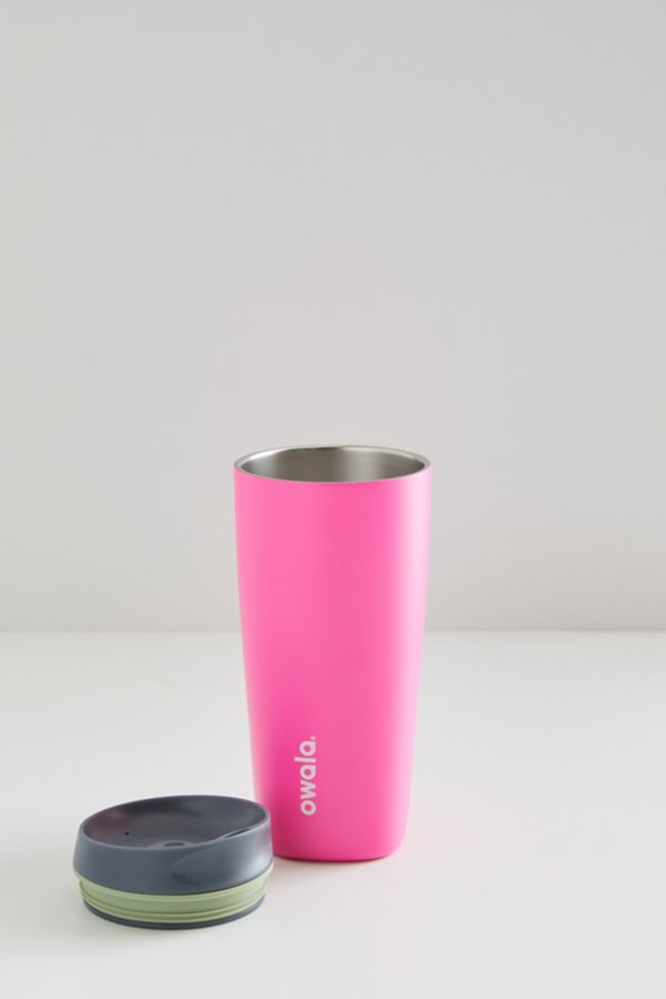 Slide View: 2: Owala Smooth Sip 20 oz. Coffee Tumbler