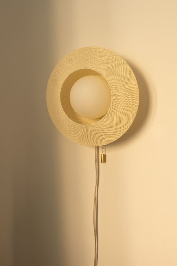 Slide View: 4: Wooj Design The Helios Plug-in Sconce