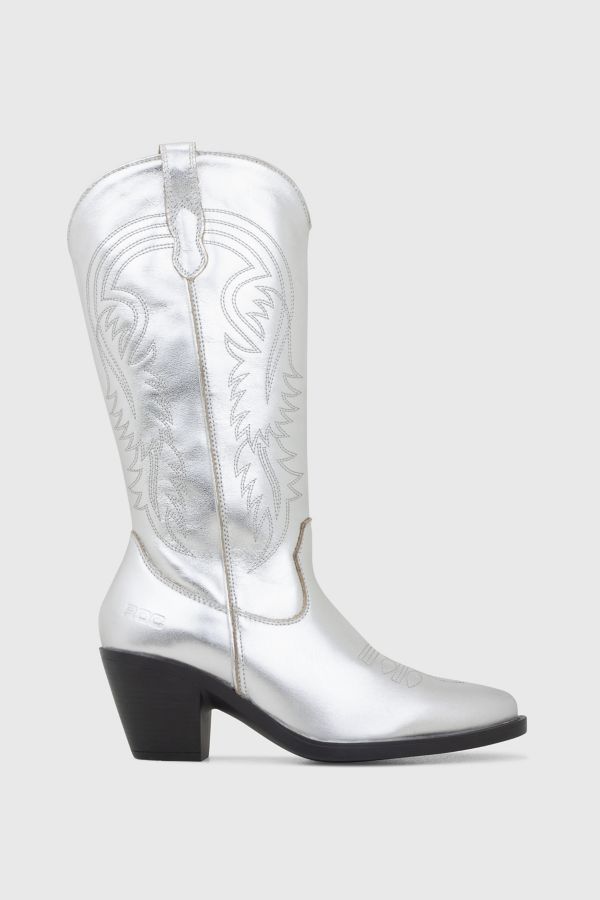 Slide View: 2: ROC Gaucho Leather Cowboy Boot