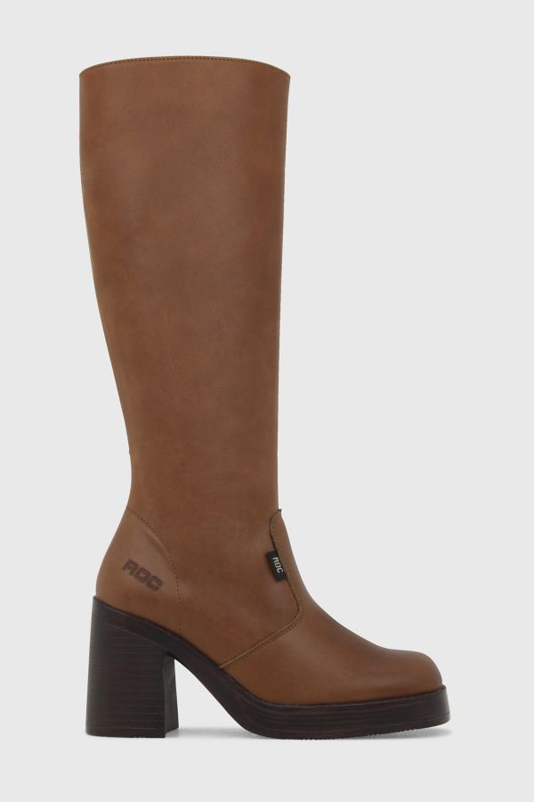 Slide View: 2: ROC Idaho Leather Knee-High Boot