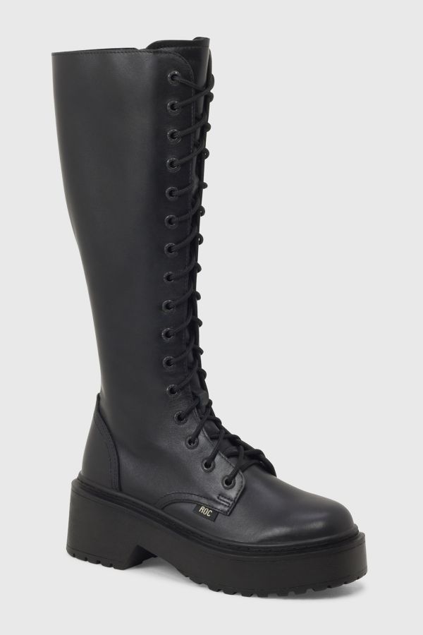 Slide View: 3: ROC Tulsa Leather Knee-High Boot