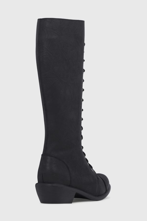 Slide View: 4: ROC Terrain Leather Knee-High Combat Boot