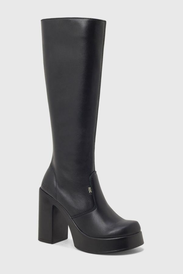 Slide View: 2: ROC Nebraska Leather Knee-High Boot