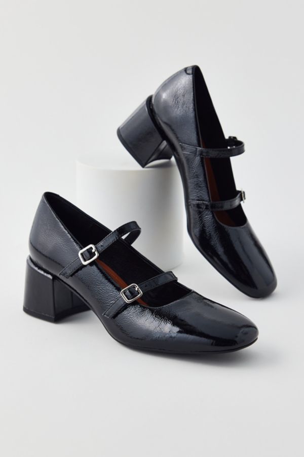 Slide View: 1: Vagabond Shoemakers Adison Double Strap Mary Jane Heel