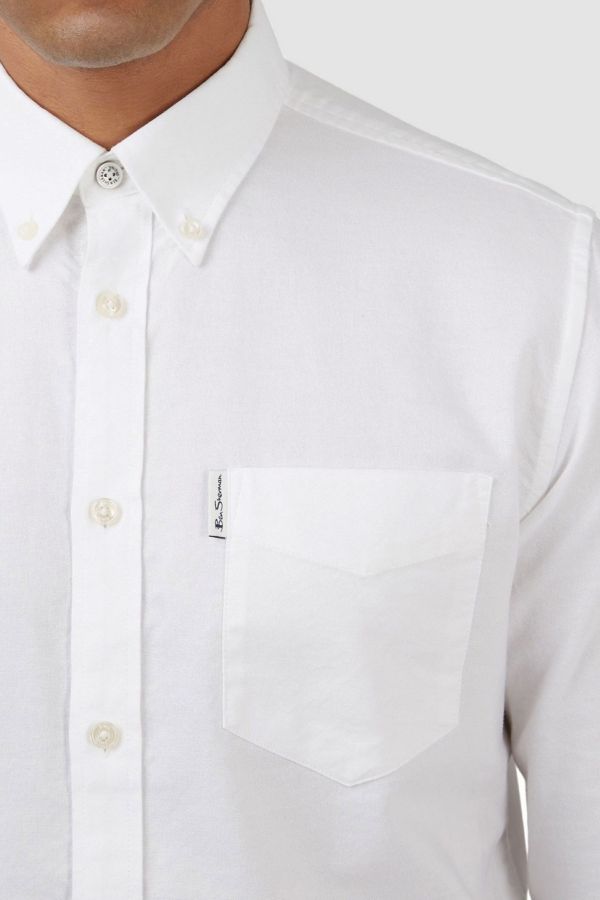 Slide View: 2: Ben Sherman Signature Organic Cotton Oxford Button-Down Shirt