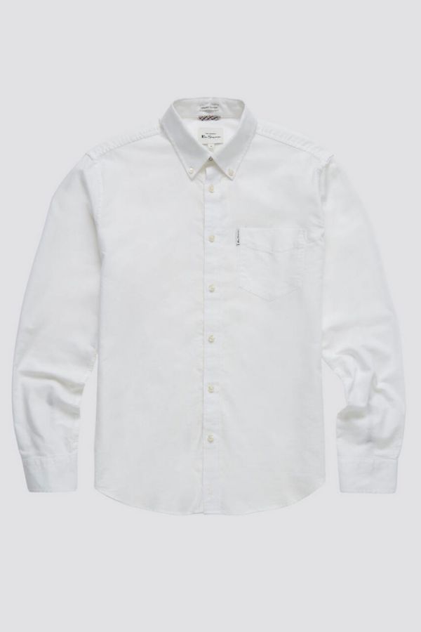 Slide View: 1: Ben Sherman Signature Organic Cotton Oxford Button-Down Shirt