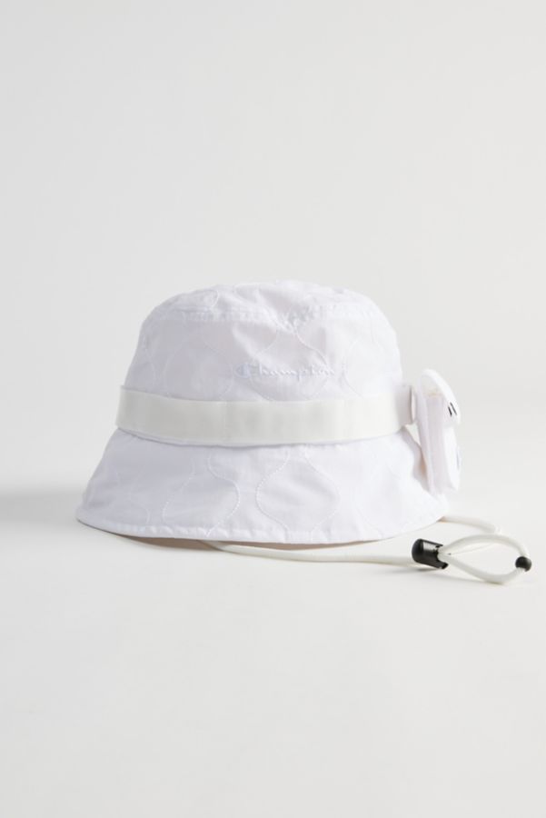 Slide View: 1: Champion UO Exclusive Taslan Quilted Bucket Hat